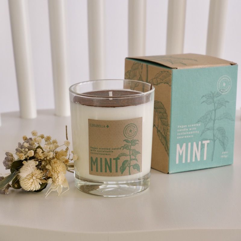 Vela Aromática Menta de Soja