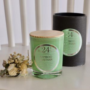 Vela aromática Nº5 Bambú y vetiver