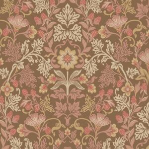 papel-pintado-floral-vintage-rosa