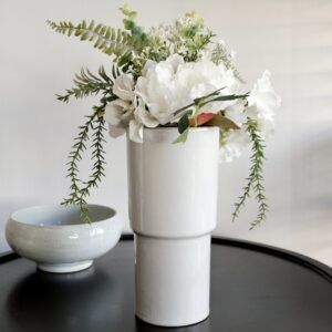jarron blanco vaso 3