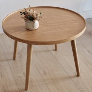 Mesa auxiliar redonda 60cm